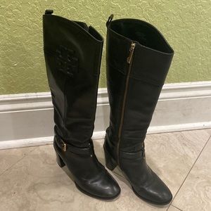 Tory-Burch knee-high boots